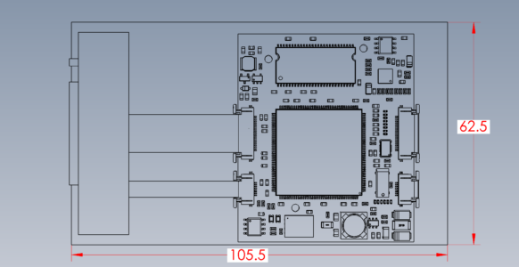 CDM-769 Dimensions