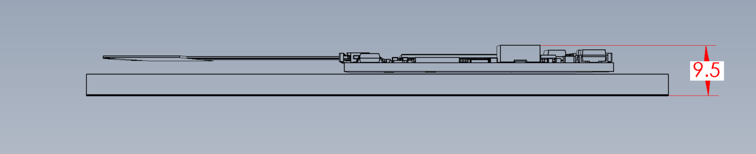 CDM-769 Dimensions Depth