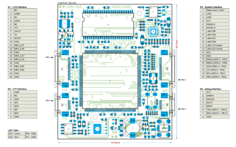 CDM-769 Pin Out